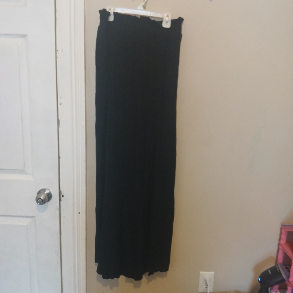 Forever 21 Black Airy Wide Leg Pants